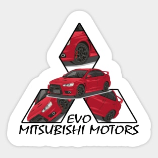 Mitsubishi Lancer EVO X Sticker